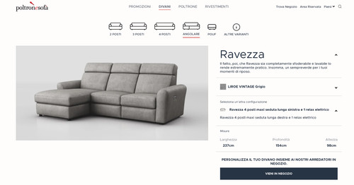 Divano angolare poltronesofà - divano,