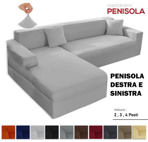 Copridivano con penisola - con,