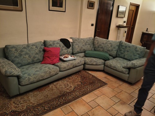 Divano angolare tessuto - in,