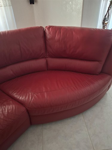 Divano angolare pelle - in,